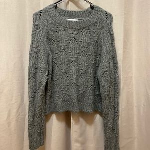 Women's Zara Gray Knit Sweater Medium